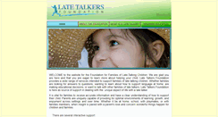 Desktop Screenshot of latetalkers.org