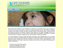 Tablet Screenshot of latetalkers.org